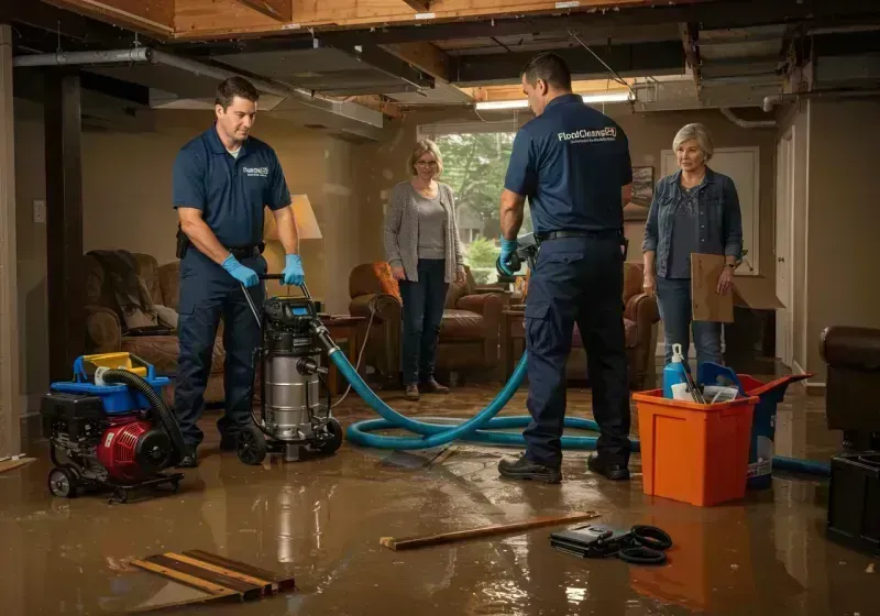 Basement Water Extraction and Removal Techniques process in Churchill, PA