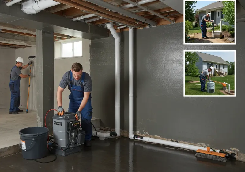 Basement Waterproofing and Flood Prevention process in Churchill, PA